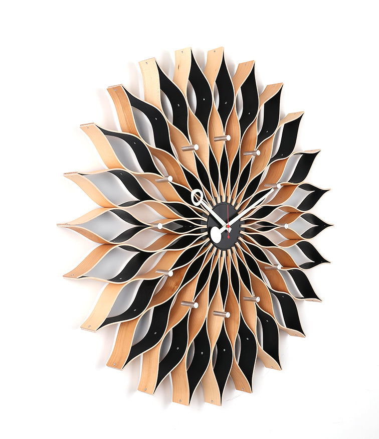 Sunflower Style Wall Clock