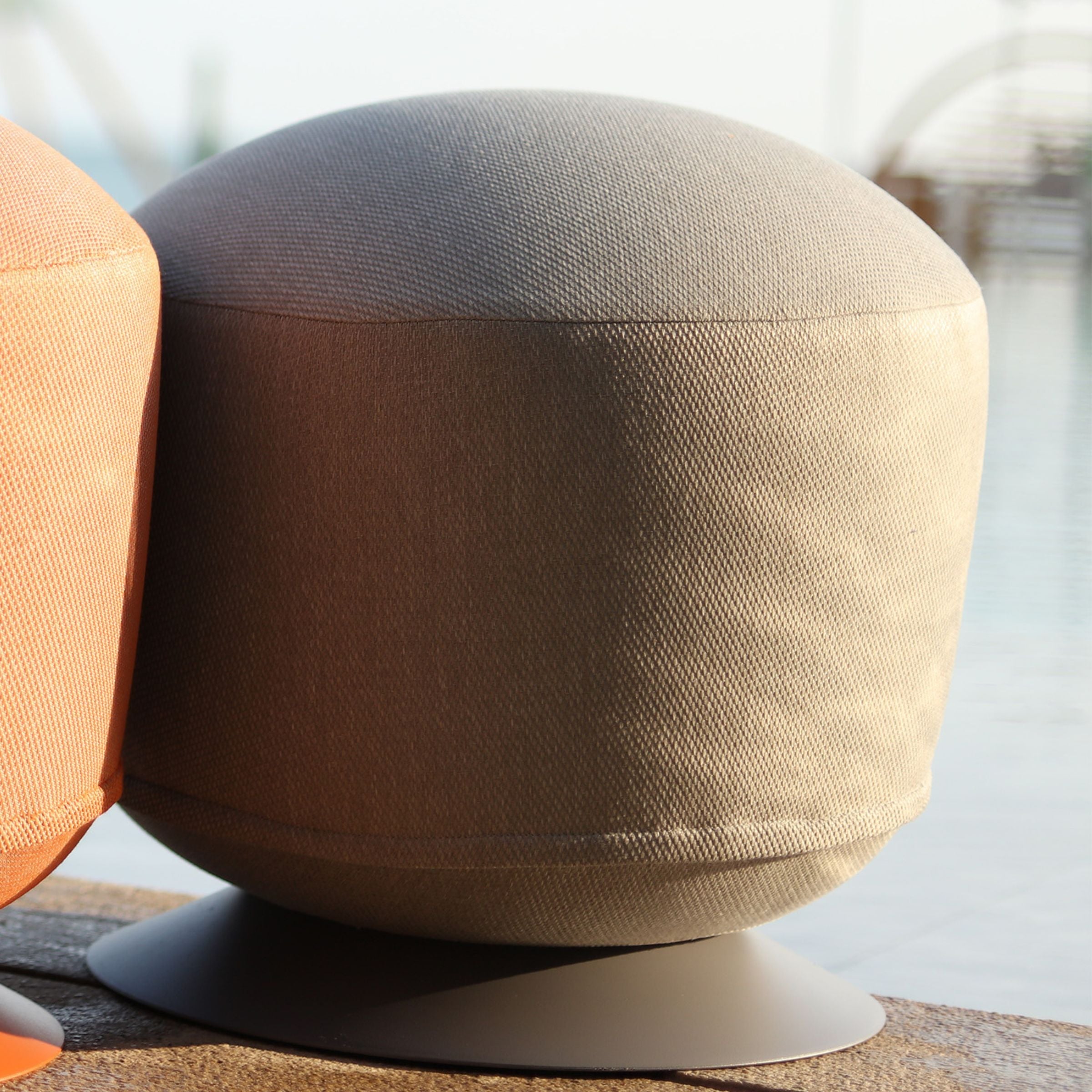 UFO Outdoor Small Stool Sand Matte Pouf Matt-UFO-Pouf