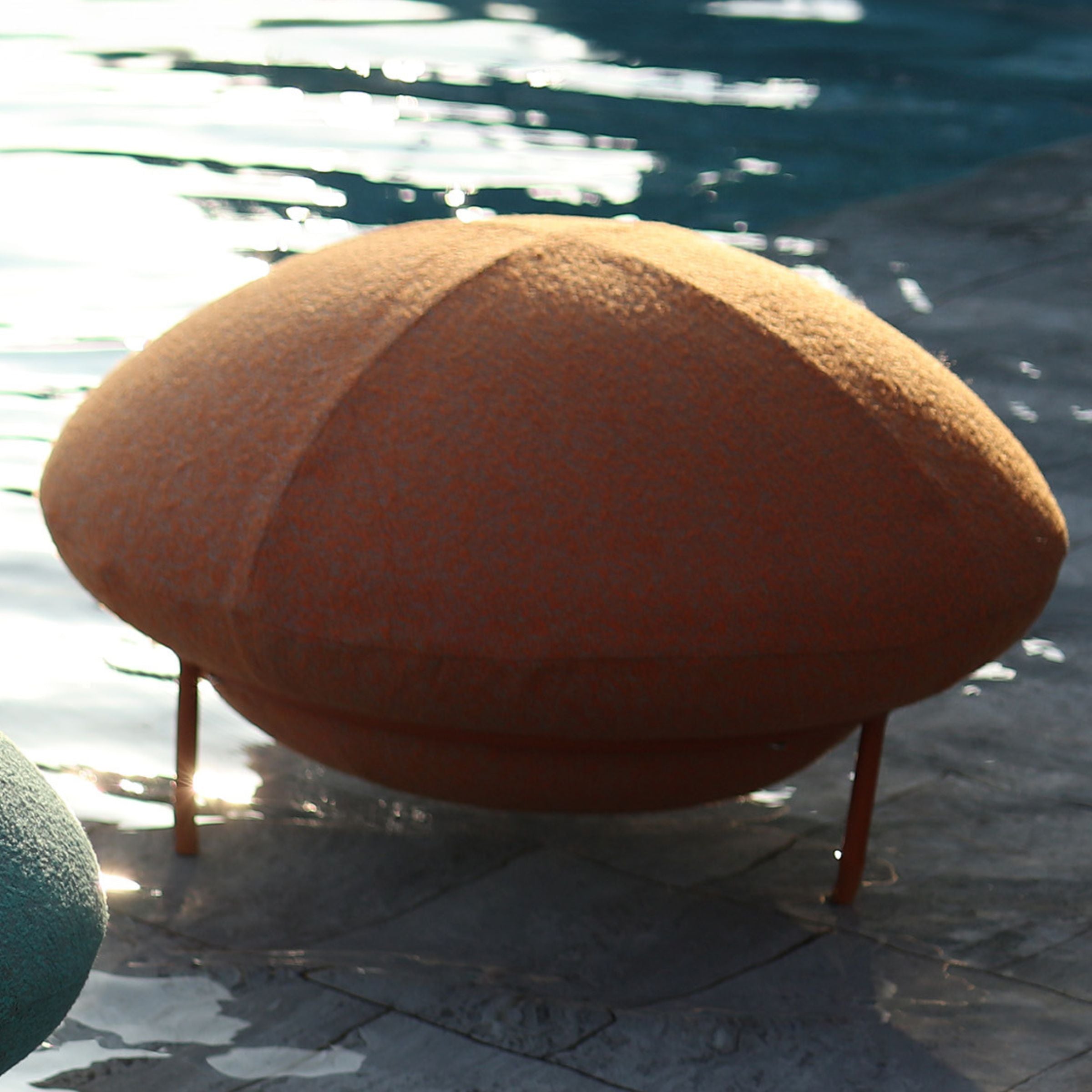 UFO Outdoor Big Stool Orange-UFO-P