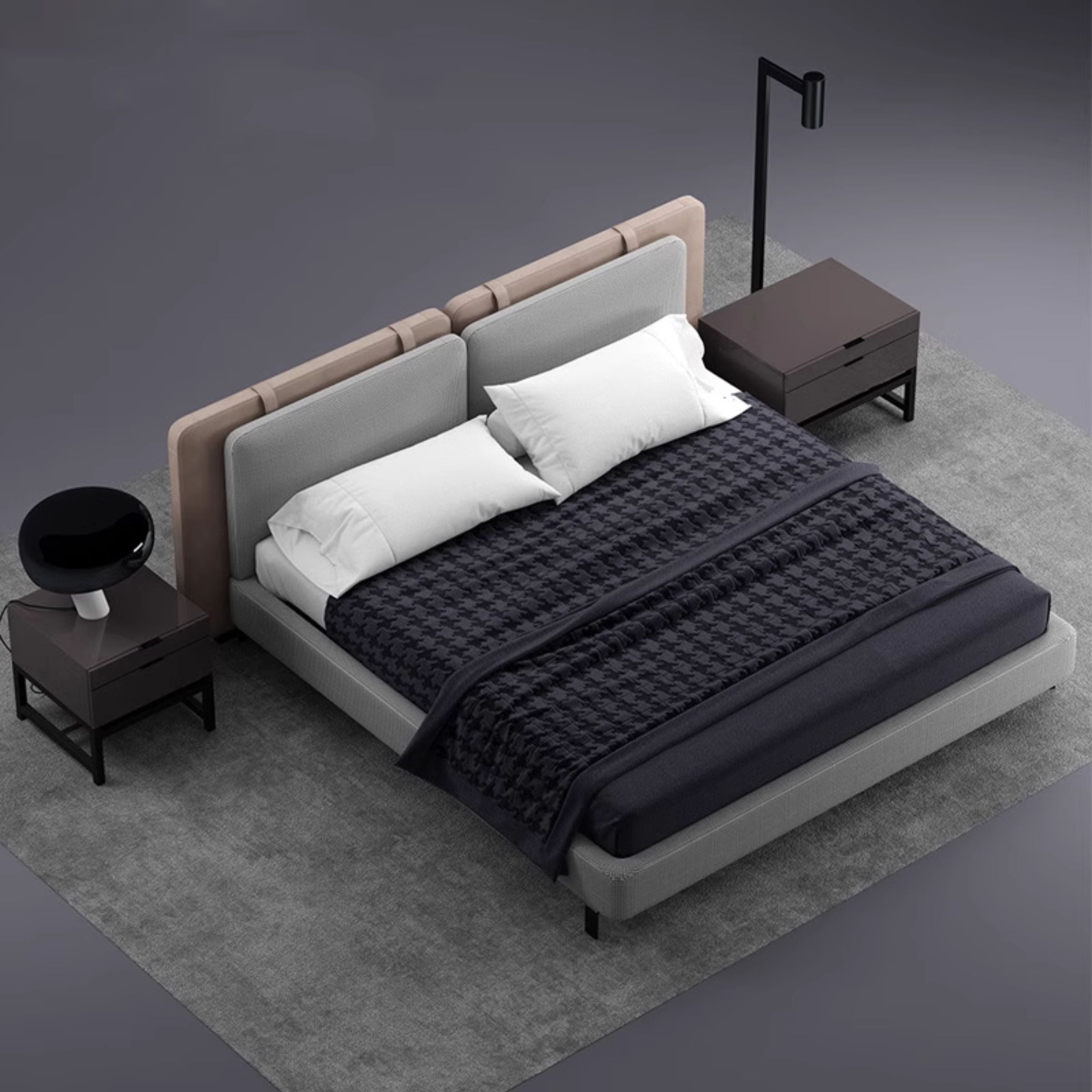 Palermo King Size Bed MLL-F01