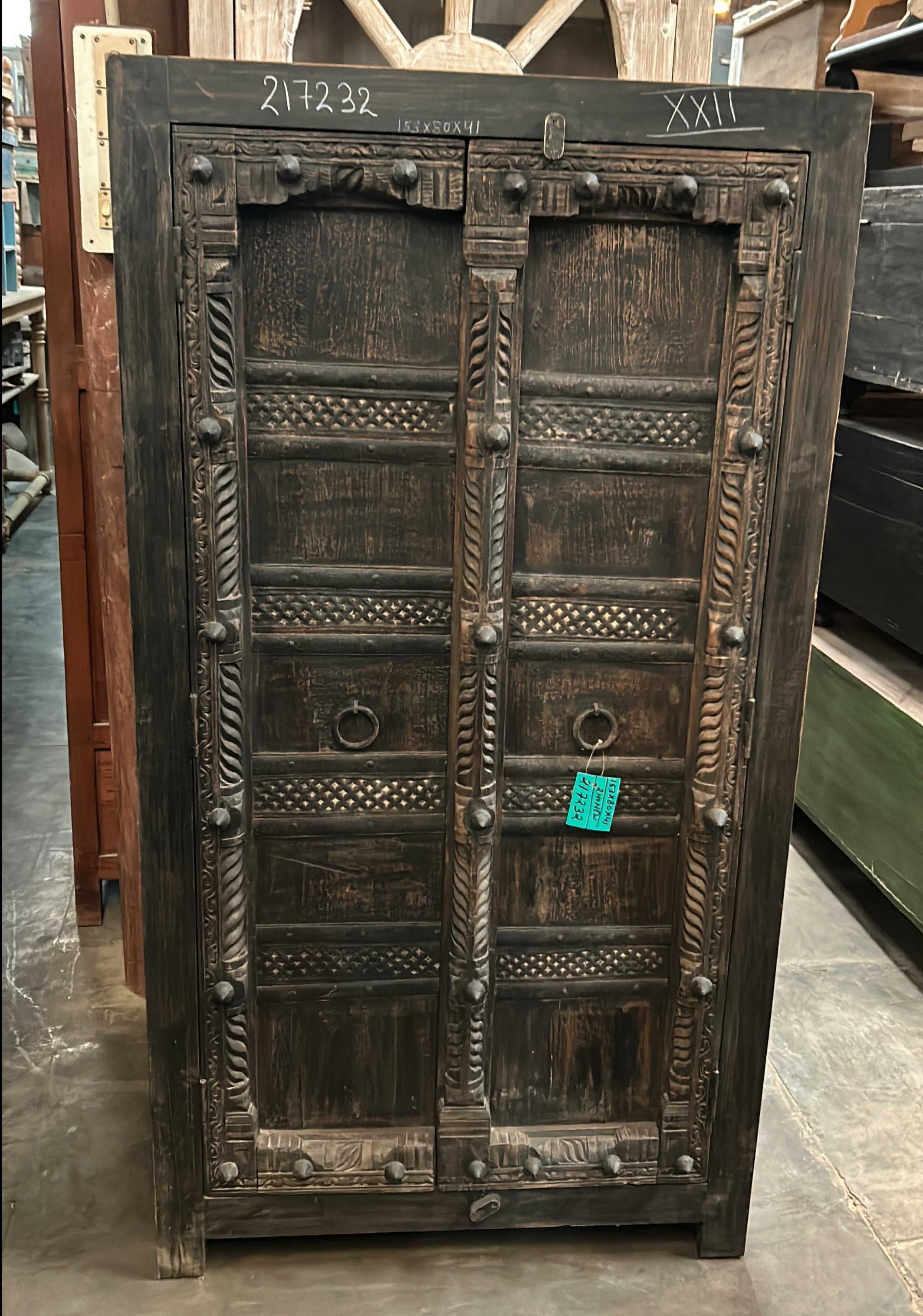 Wooden Cabinet SC04 (W80 X D41 X H153 cm)