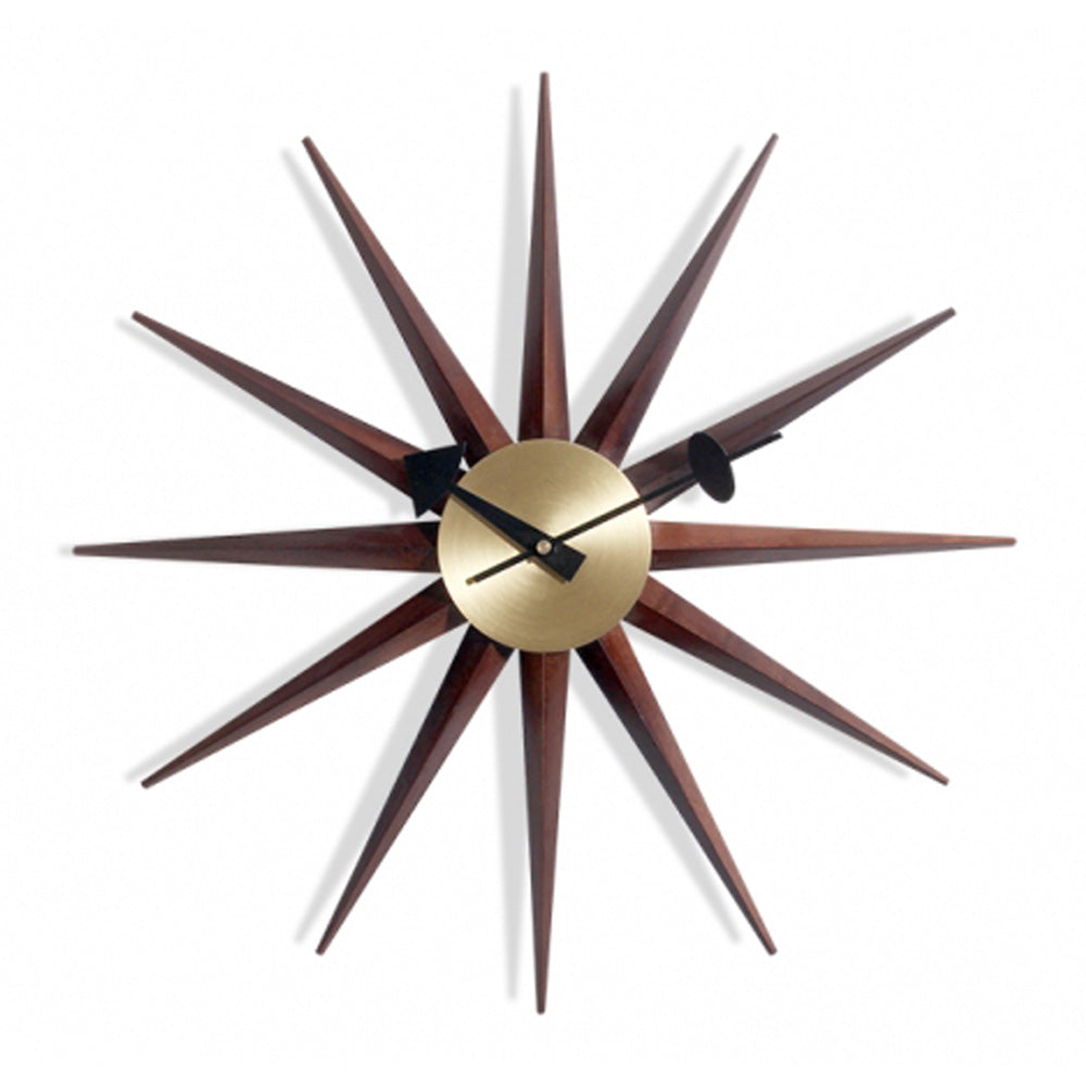 Sunburst Style Clock