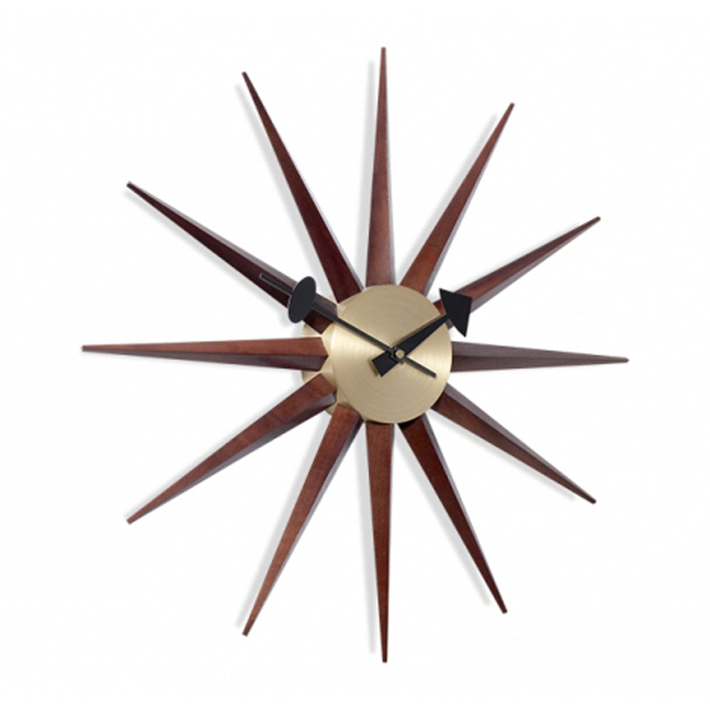 Sunburst Style Clock