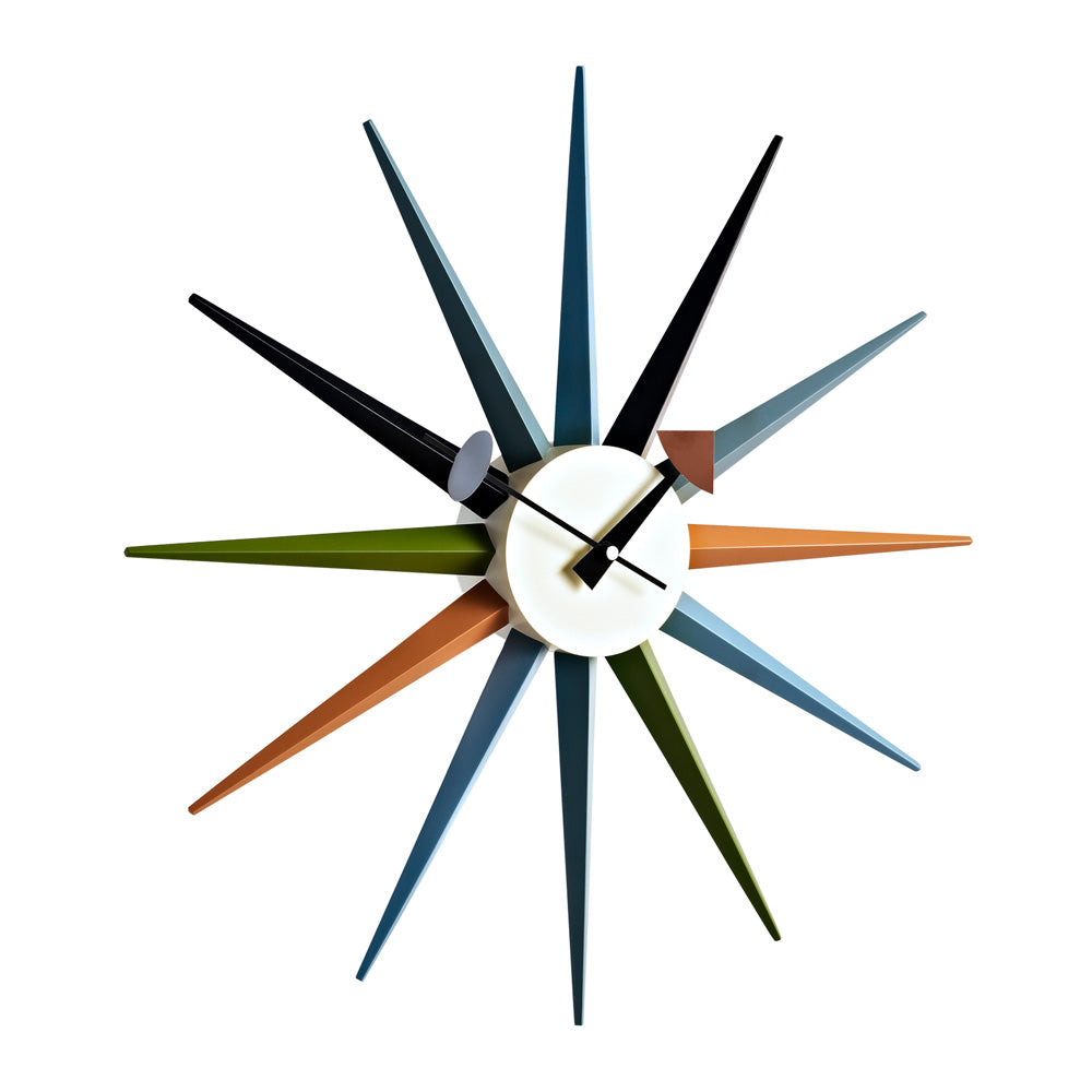 Sunburst Style Clock