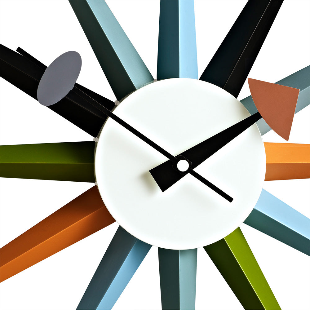 Sunburst Style Clock