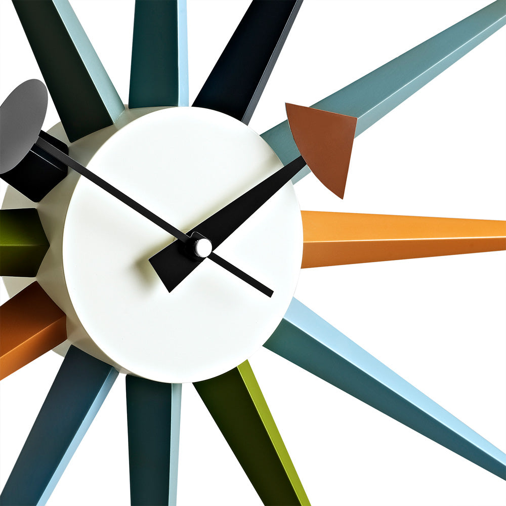 Sunburst Style Clock