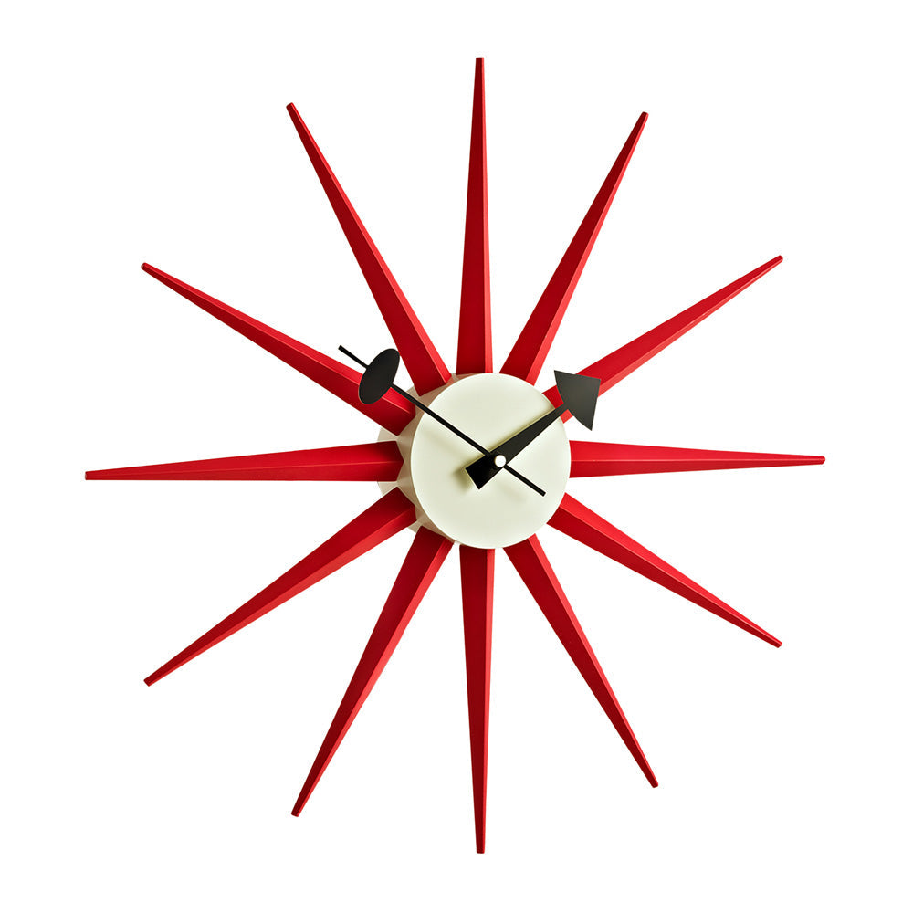 Sunburst Style Clock