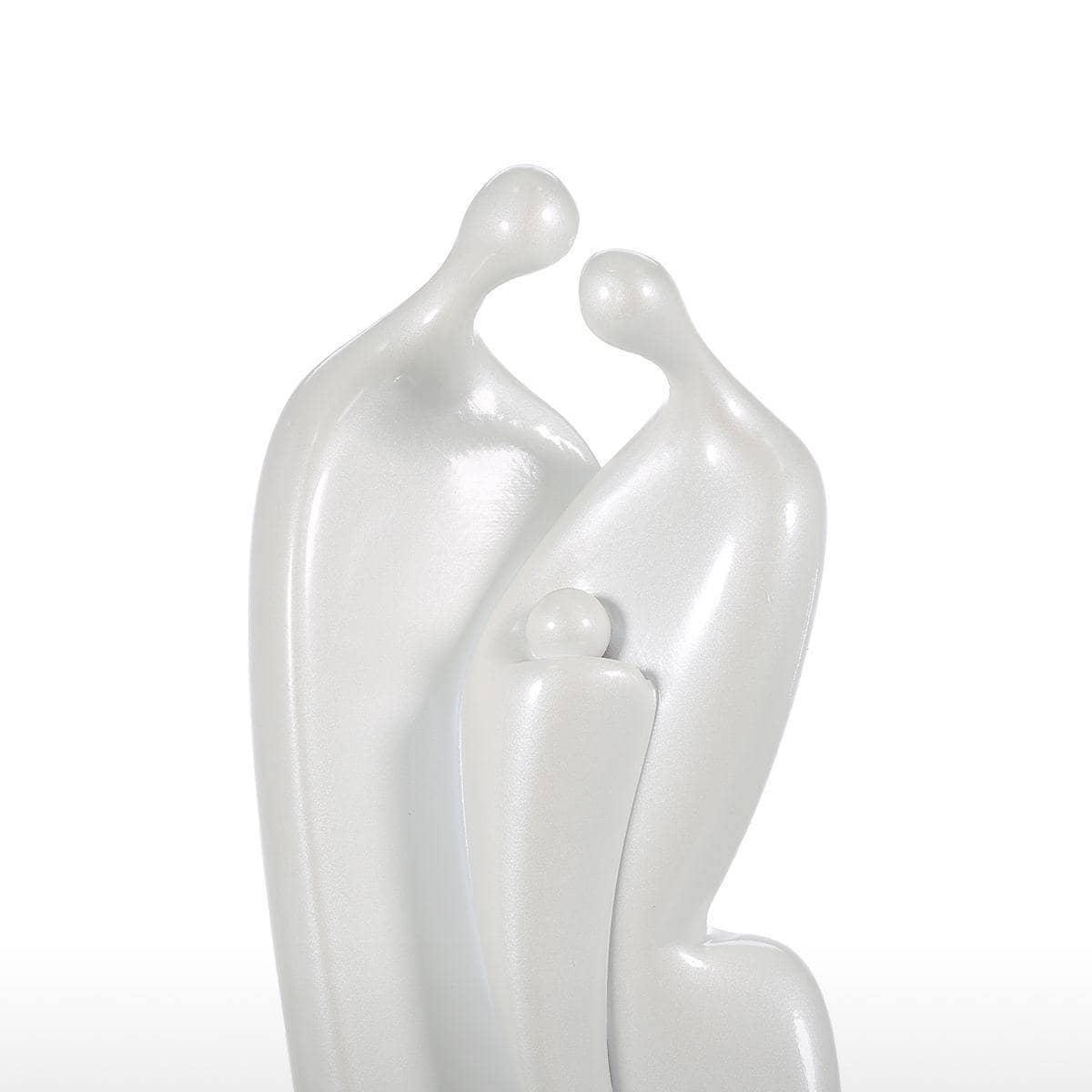 3D Fiberglass Lovers Sculpture - Celebrate Love with Unique Home Decor