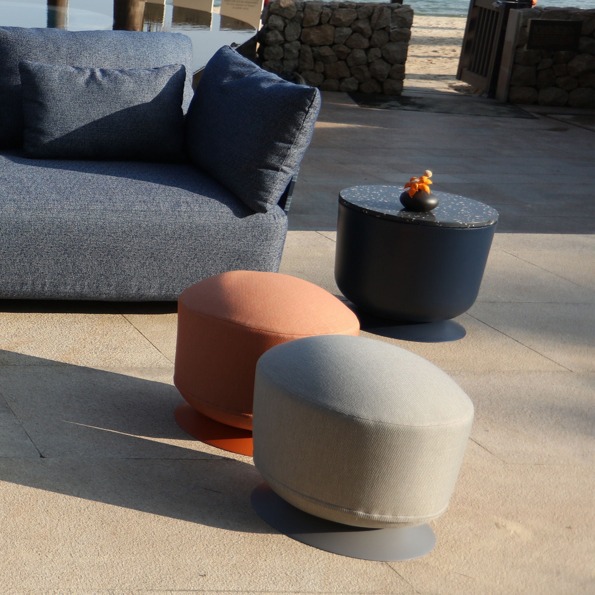 UFO Outdoor Small Stool Sand Matte Pouf Matt-UFO-Pouf