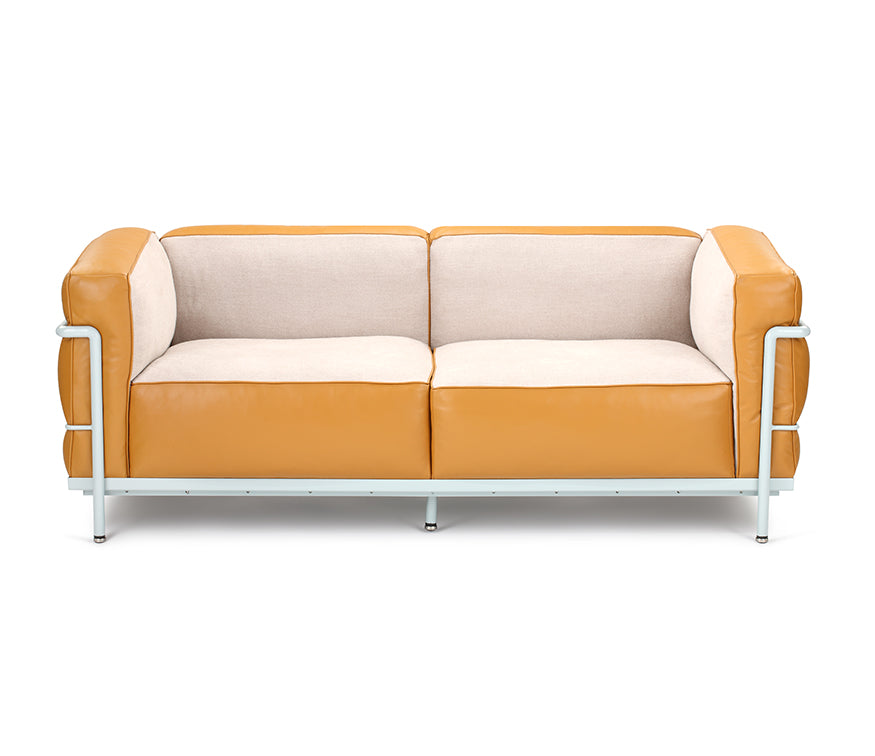 LC3 Style Two Seater Sofa