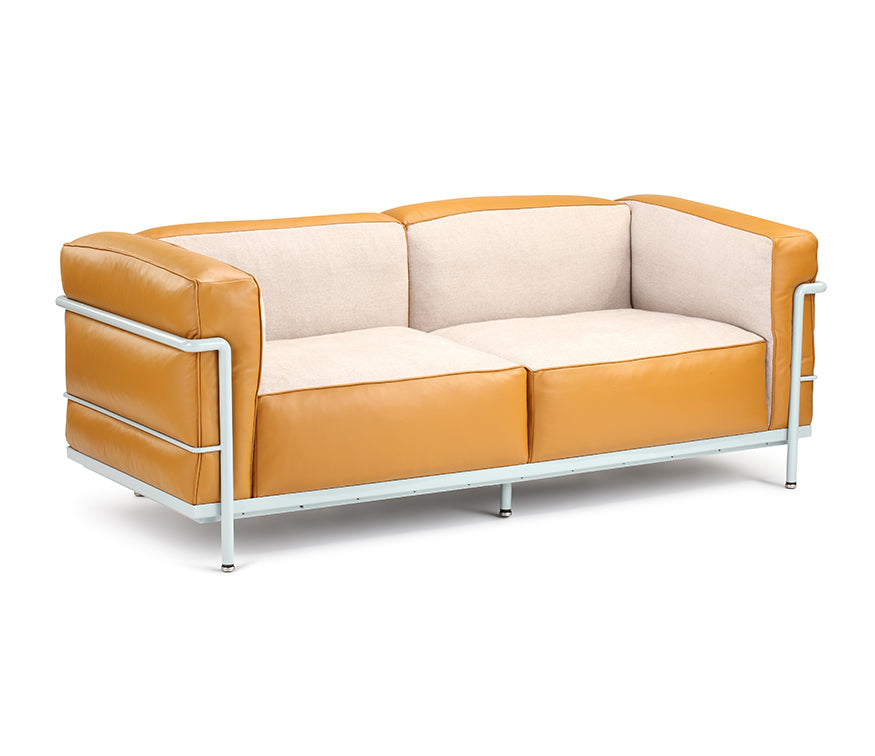 LC3 Style Two Seater Sofa