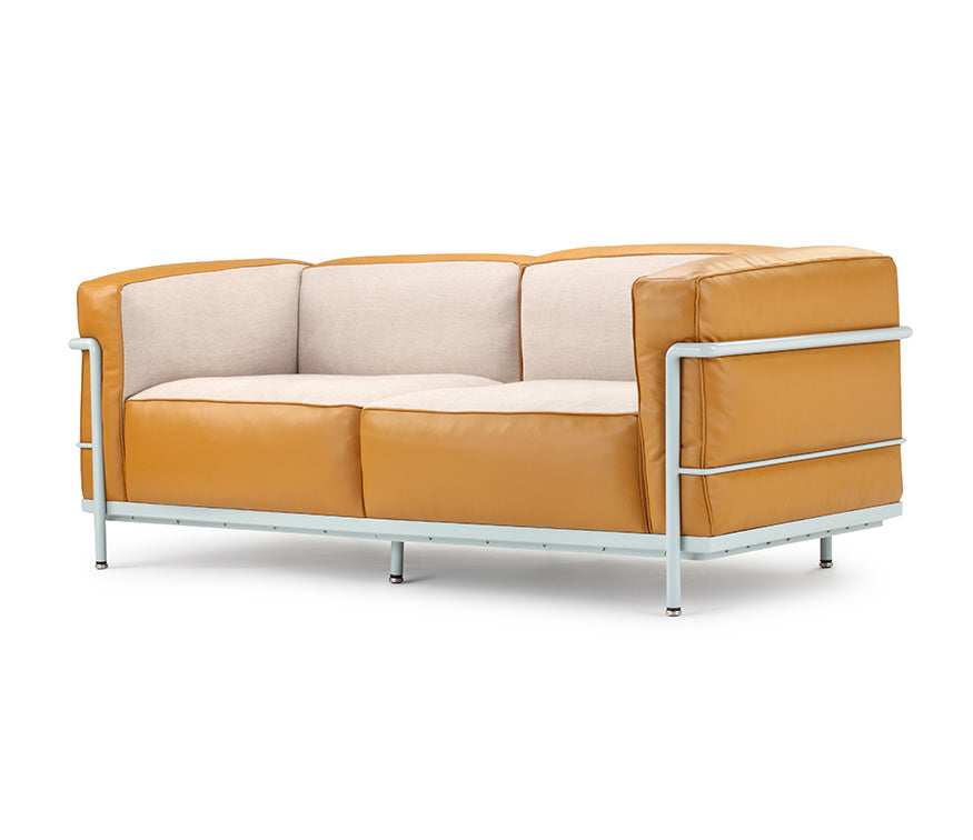 LC3 Style Two Seater Sofa