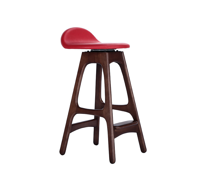 Erik Buch Style Swivel Barstool