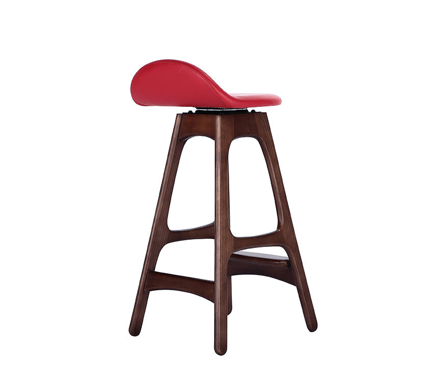 Erik Buch Style Swivel Barstool