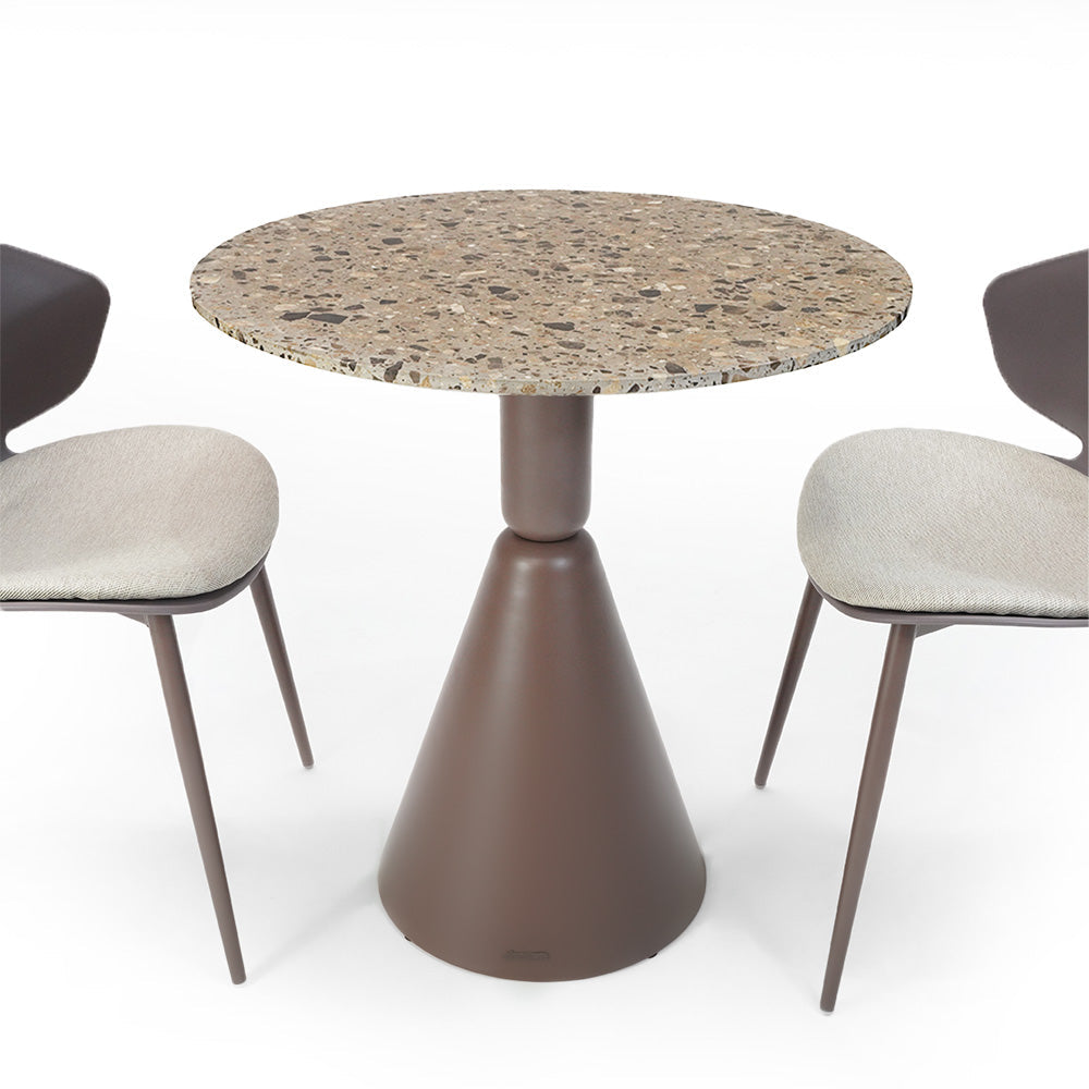 Round Terrazzo Table Top 70 cm 302-N0272