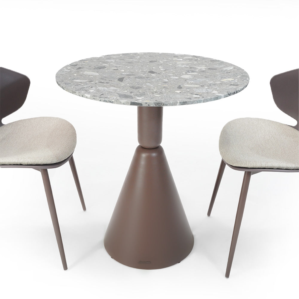 Round Terrazzo Table Top 70 cm 302-N0370