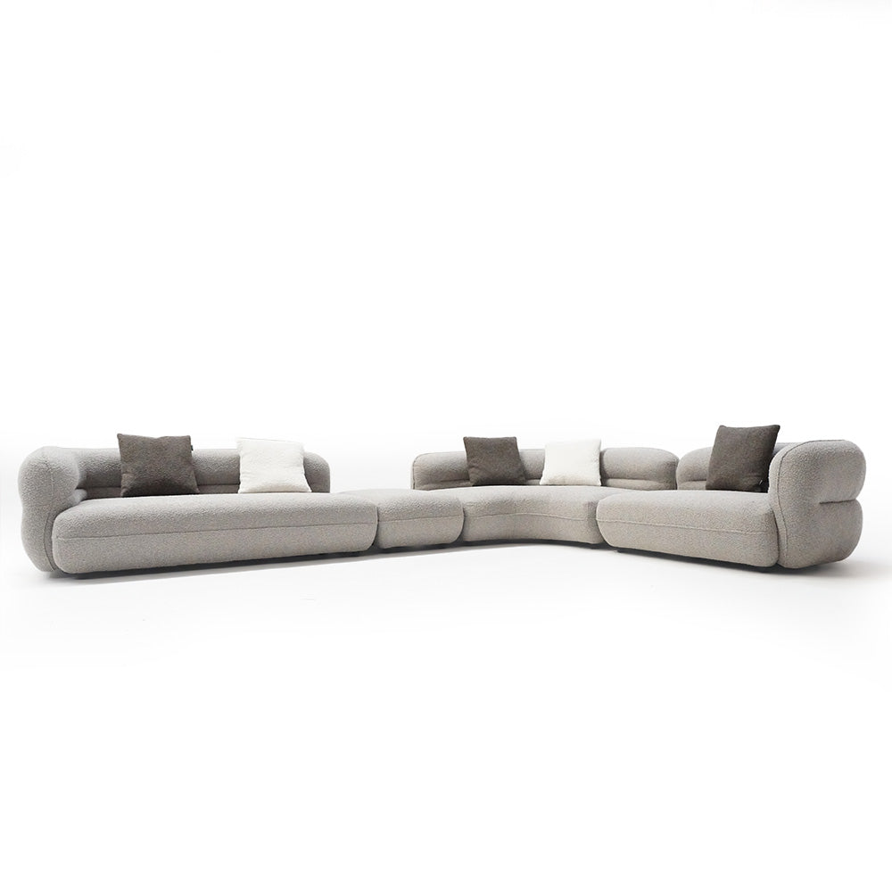 Cotton and Linen Fabric Sofa ISF-2133/1