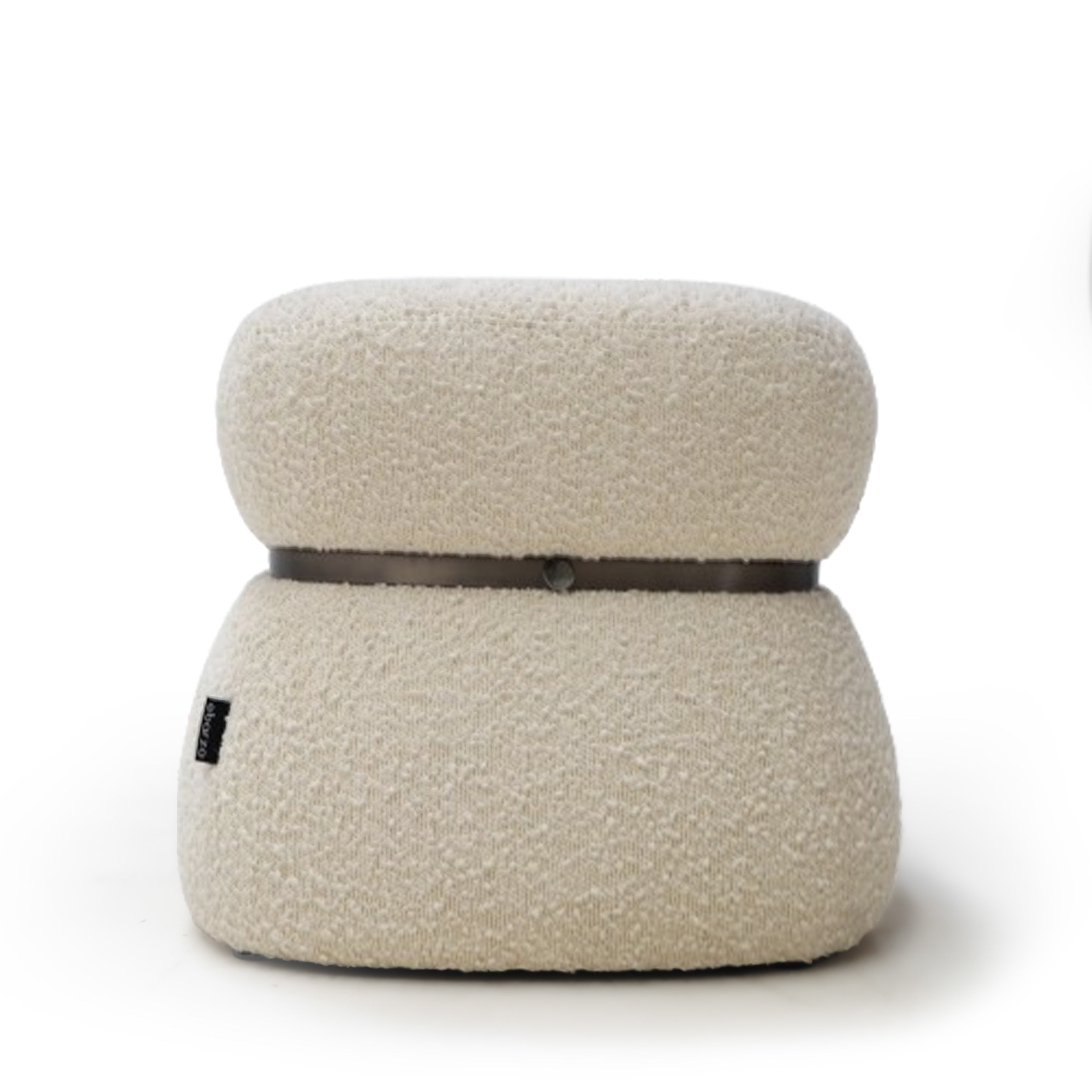 Teddy Pouf BC708-1 Beige