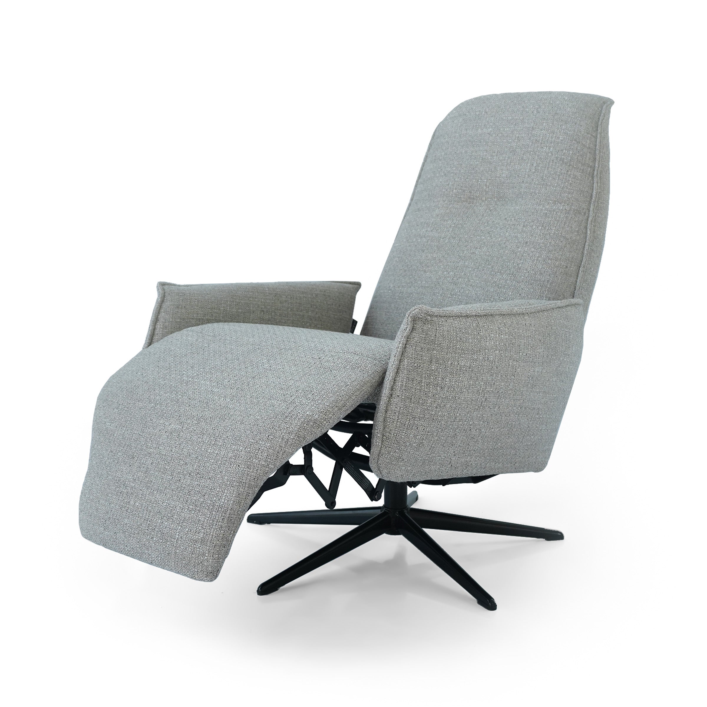 Gray Swivel and Recliner Lounge Chair  SL-HJ8049