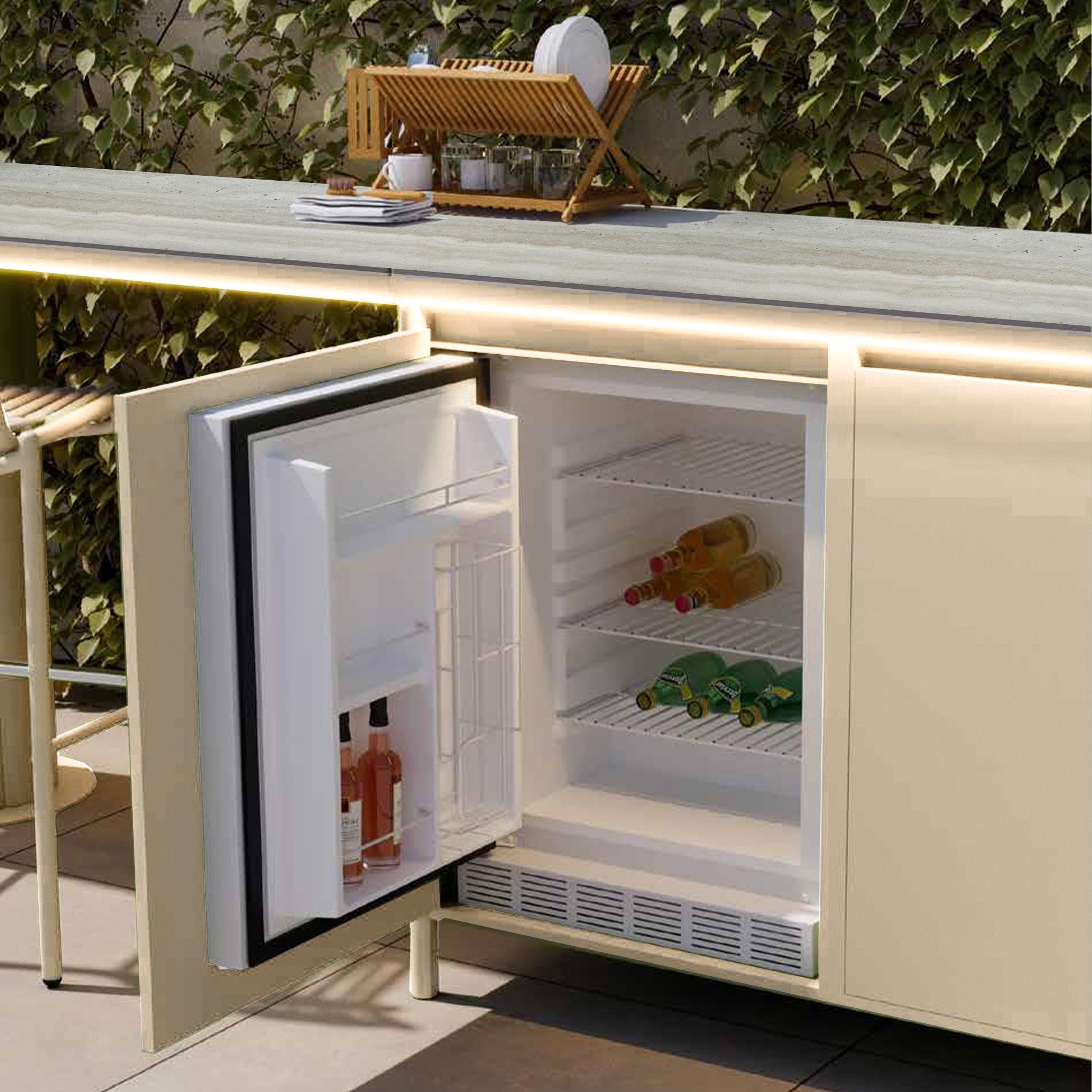 OUTDOOR CABINET WITH CERAMIC TOP C004009 AKC004009