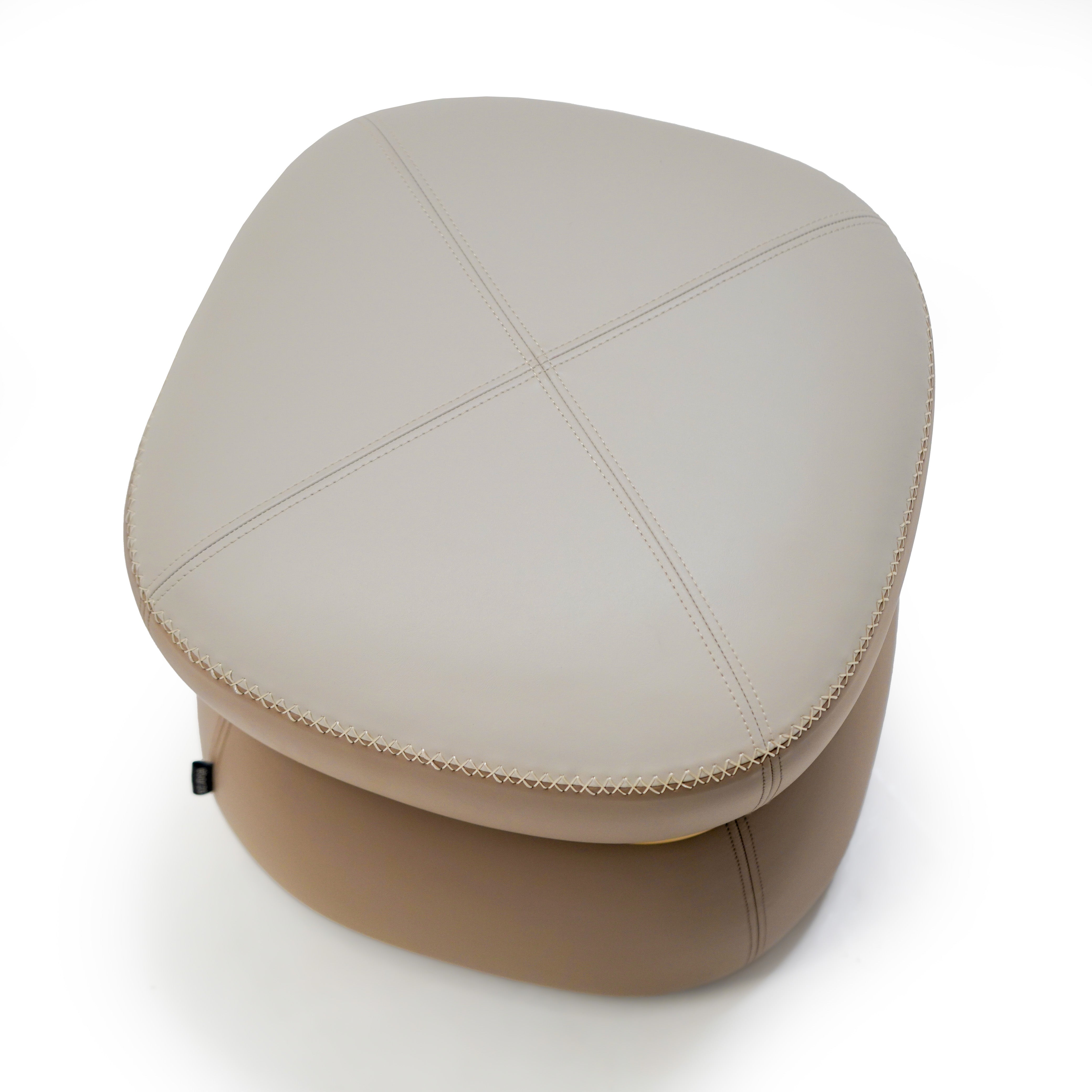 Nappa Pouf BC708-1 Light brown