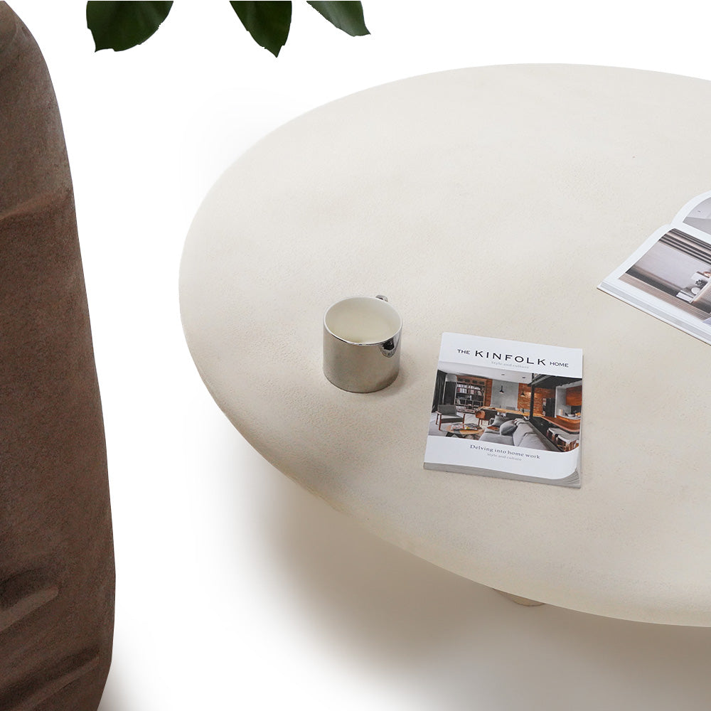 Indoor/Outdoor Beige  Coffee Table - XK-0003