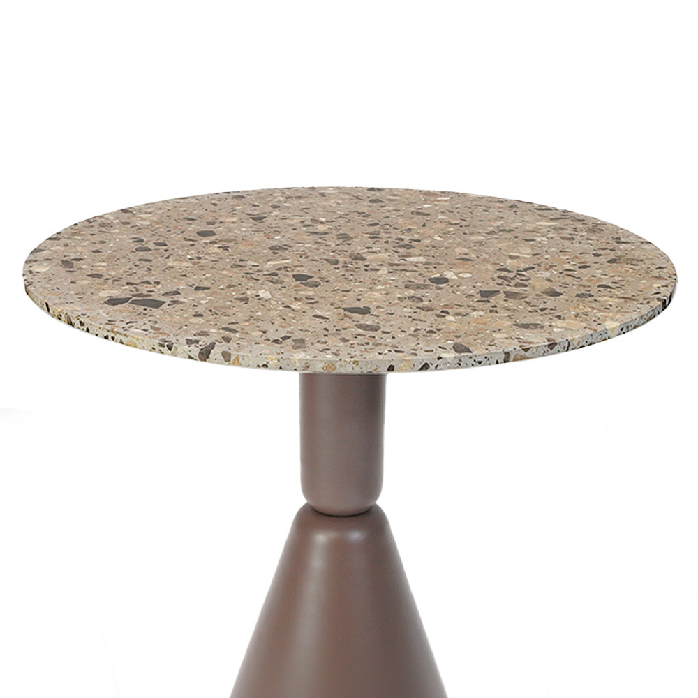 Round Terrazzo Table Top 70 cm 302-N0272