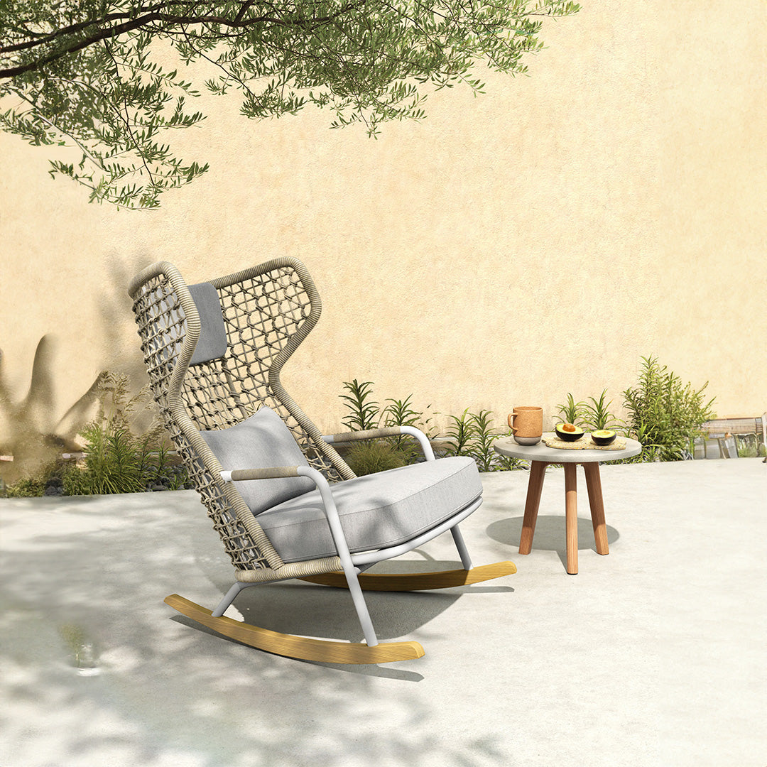 Outdoor/indoor Banyan Tree Rocking Armchair KC8601N90ROP