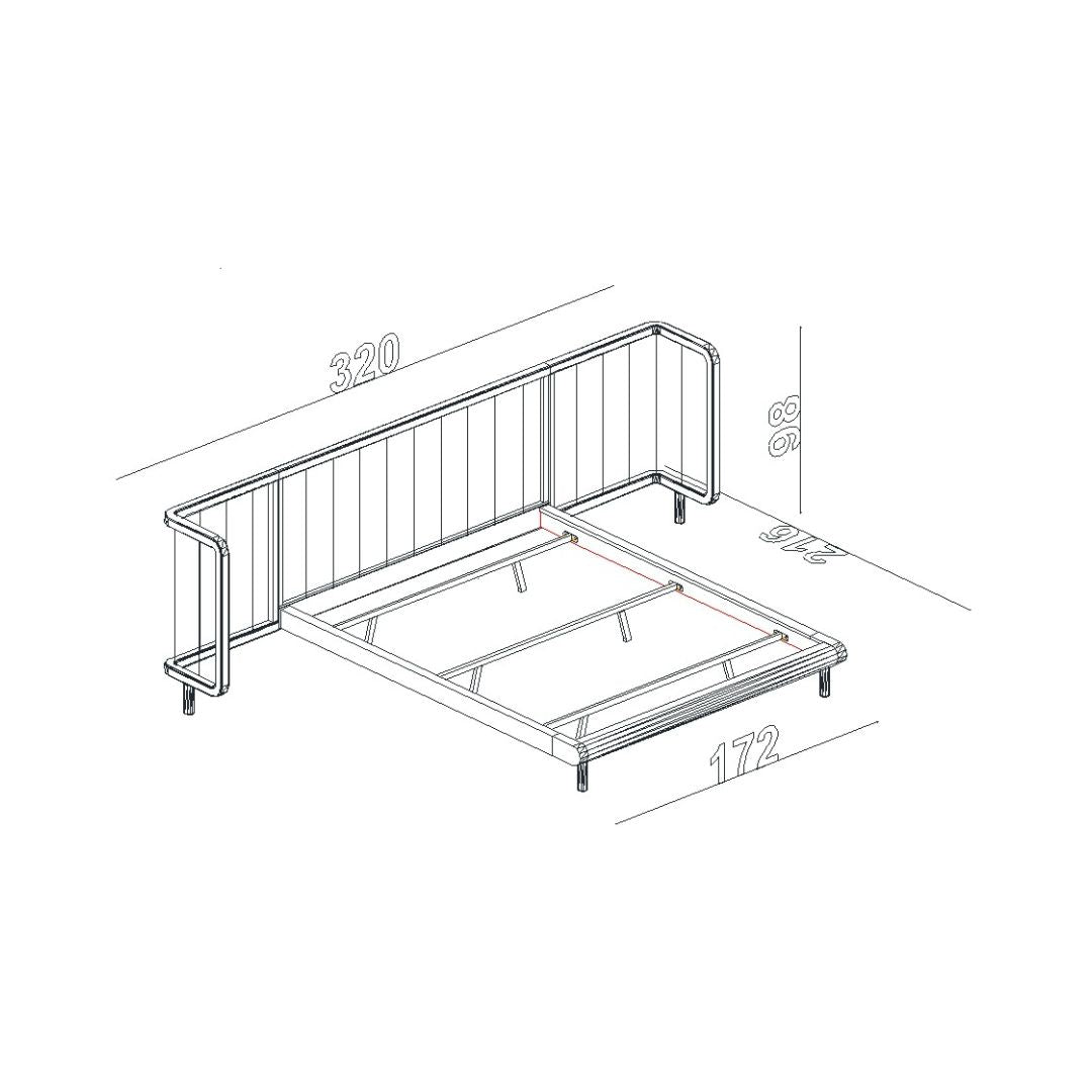 UTOPIA BEDSTEAD EL-BEDSTEAD002