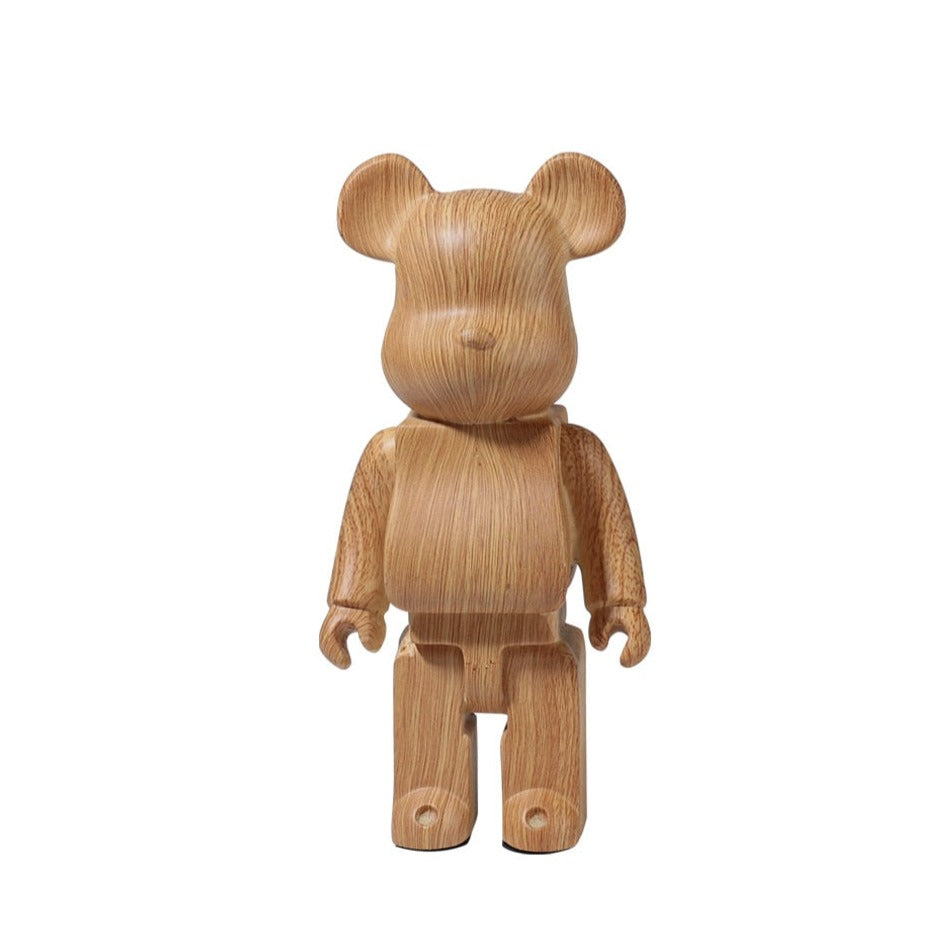 Bold 26cm Violence Bear Resin Statue - Eye-Catching Decor for Your Space