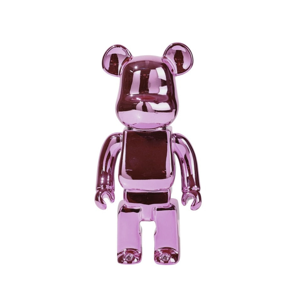 Bold 26cm Violence Bear Resin Statue - Eye-Catching Decor for Your Space