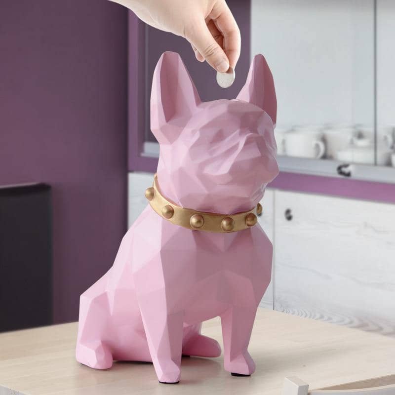 Bulldog CoinPiggy Bank - Modern & Stylish Home Decor