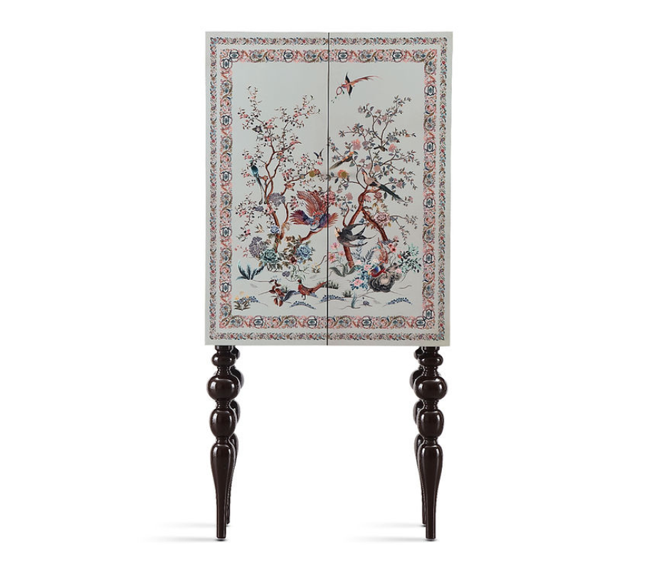 Floral Fantasy Cabinet Low