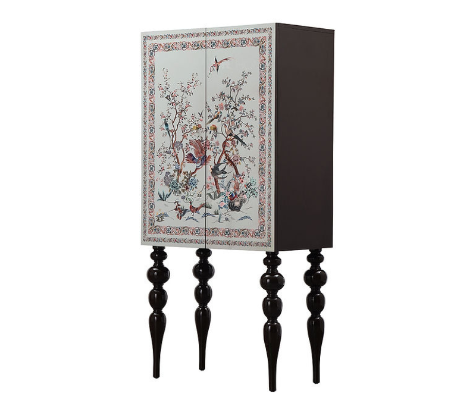 Floral Fantasy Cabinet Low