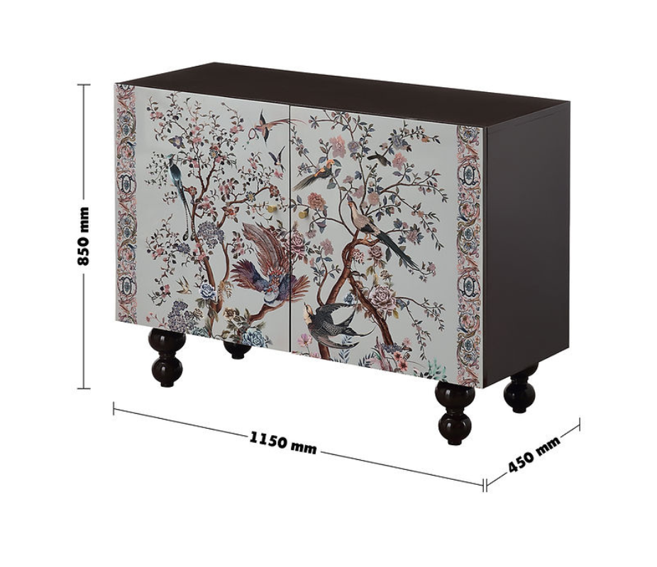 Floral Fantasy Cabinet Tall