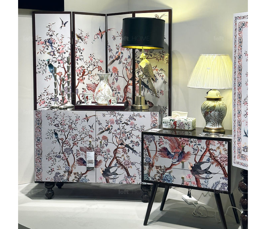 Floral Fantasy Cabinet Tall