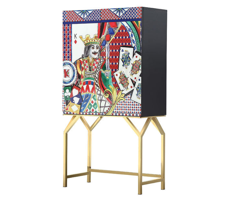 Poker King Cabinet Tall