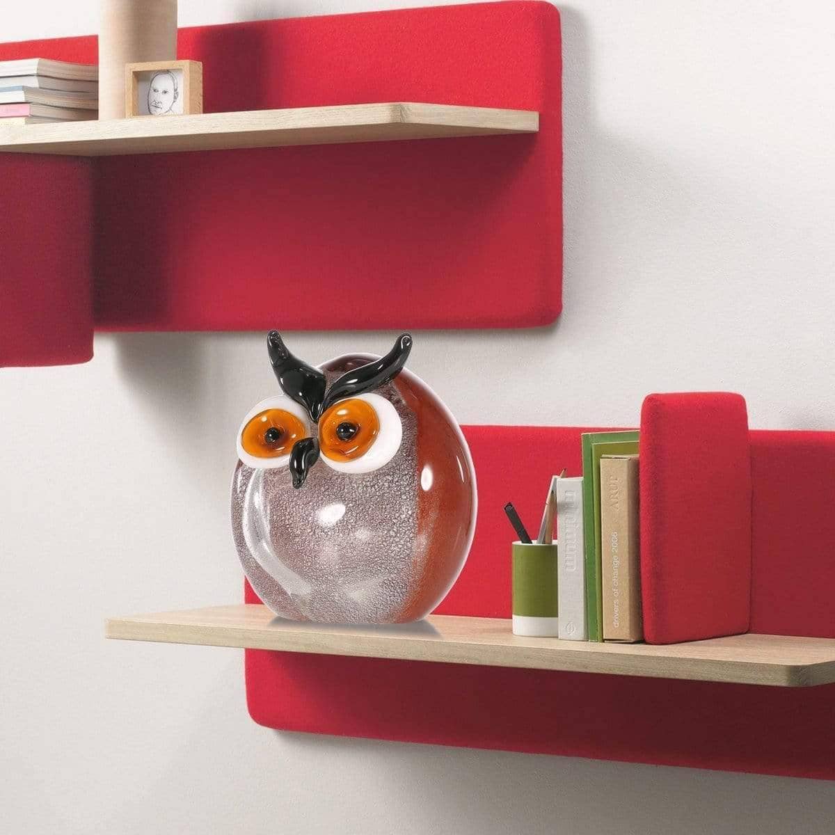 Chubby Owl Ornament Modern Home Decor - Cute & Playful Touch to Your Space