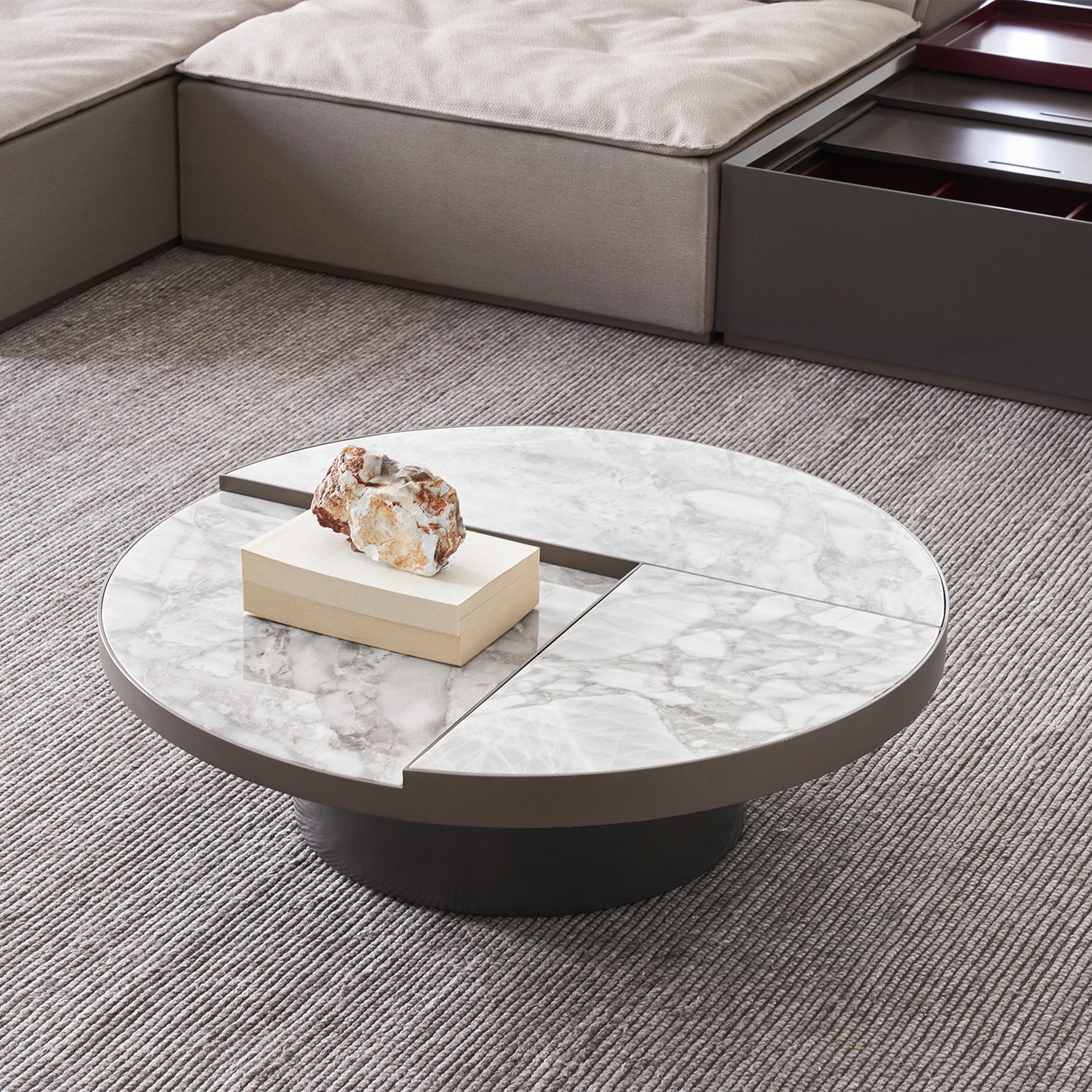 Desert Marble Coffee Table  BMBO- CJ8061