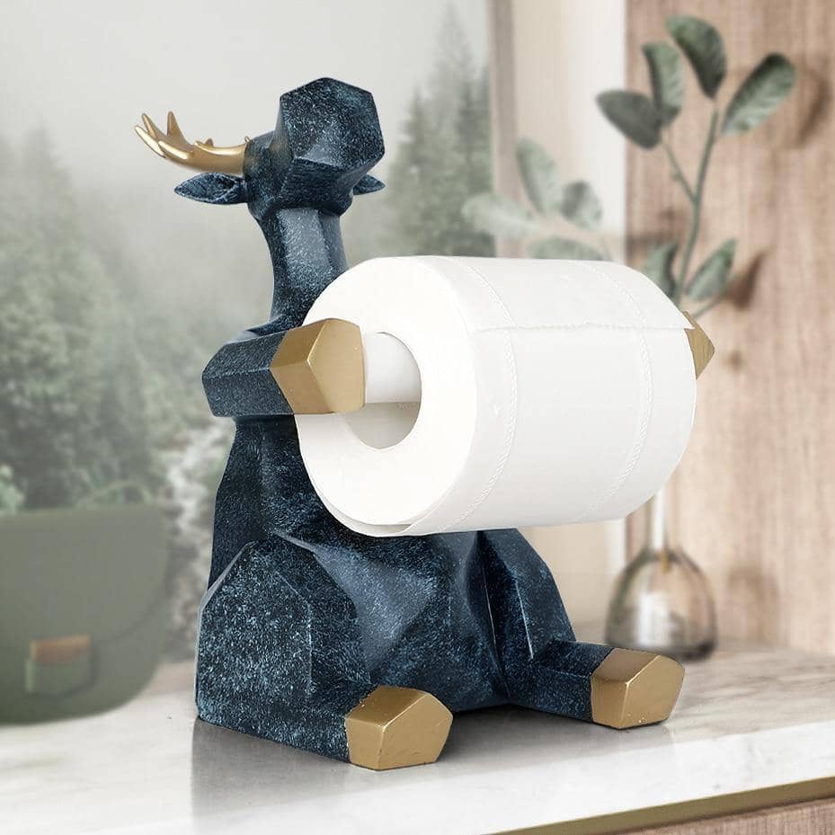 Craft Statue Bathroom Roll Paper Holder - Unique & Functional Bathroom Decor