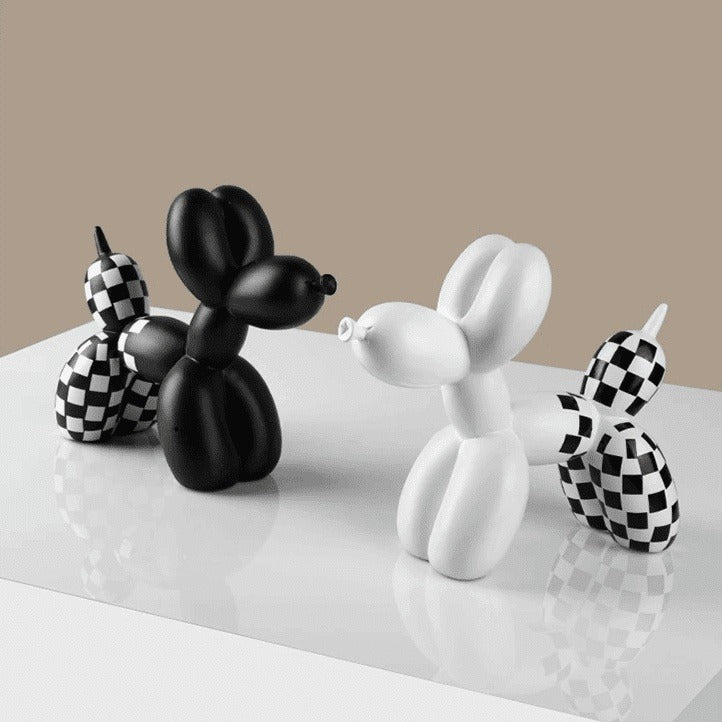 Creative Balloon Dog Ornament - Playful & Modern Living Room Decor