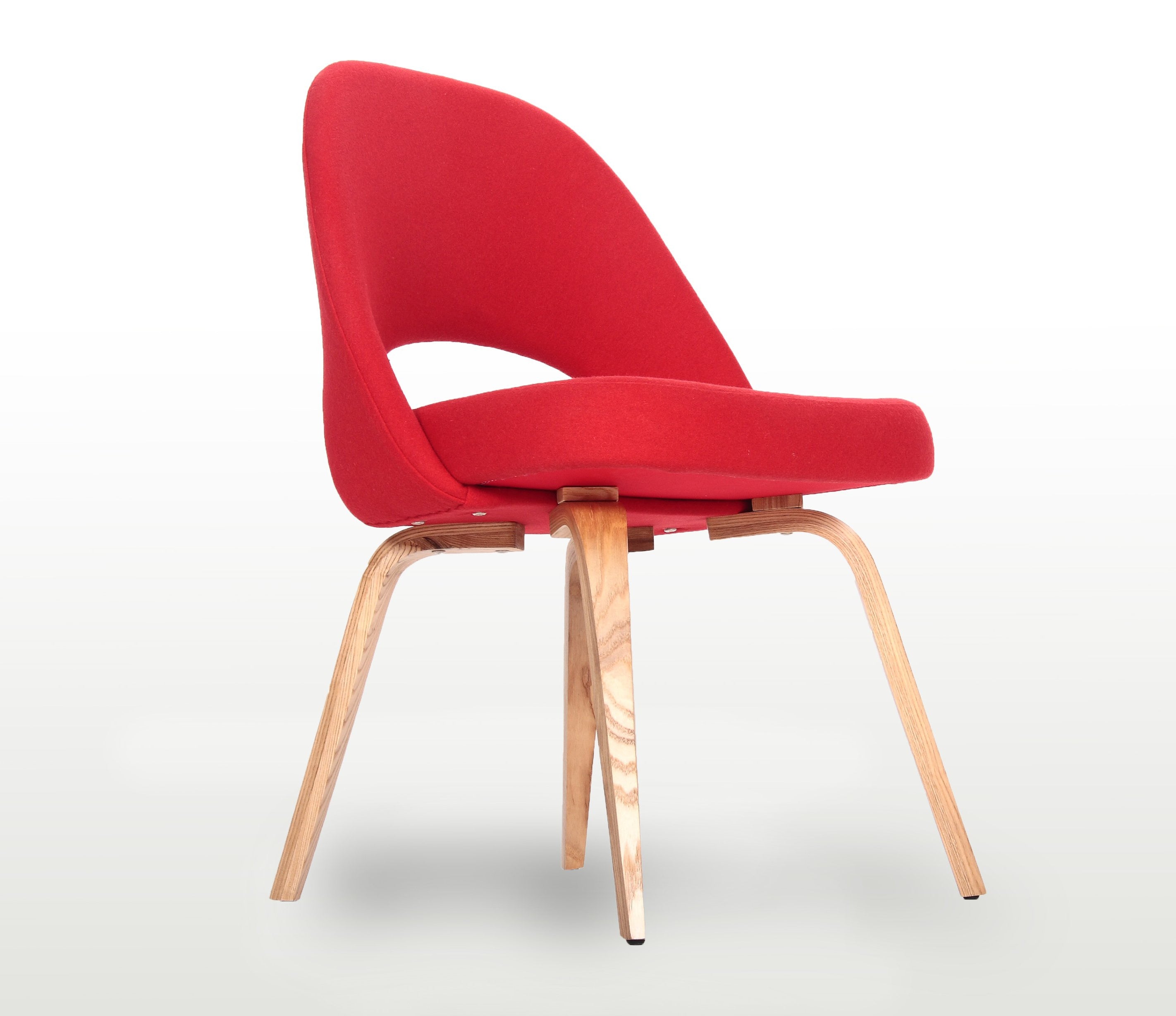 Saarinen Executive Style Chair with Wood Legs