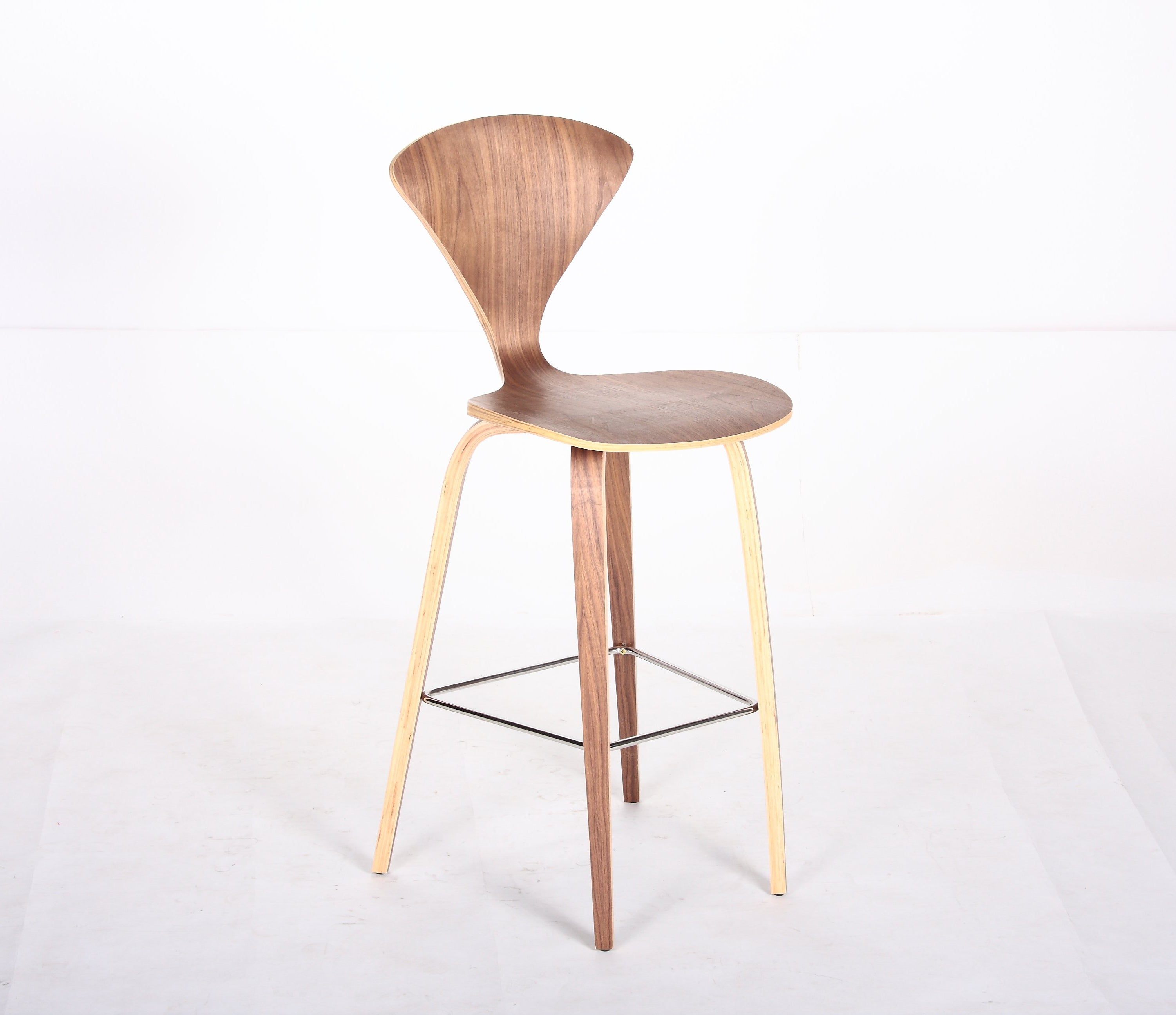 Norman Cherner Style Bar Chair