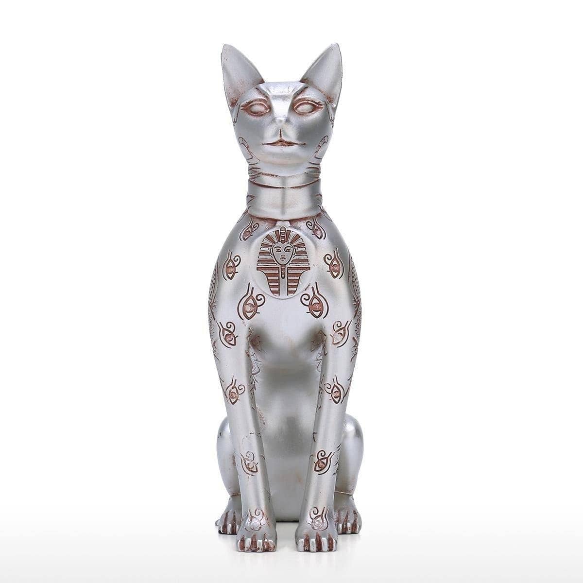 Egyptian Sphinx Cat Totem Art - Unique and Artistic Home Decor