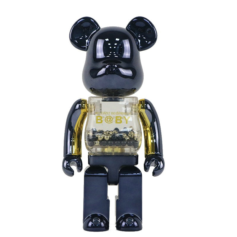 Electrify Decor - Electroplated ABS Violence Bear Bearbricks Sculpture