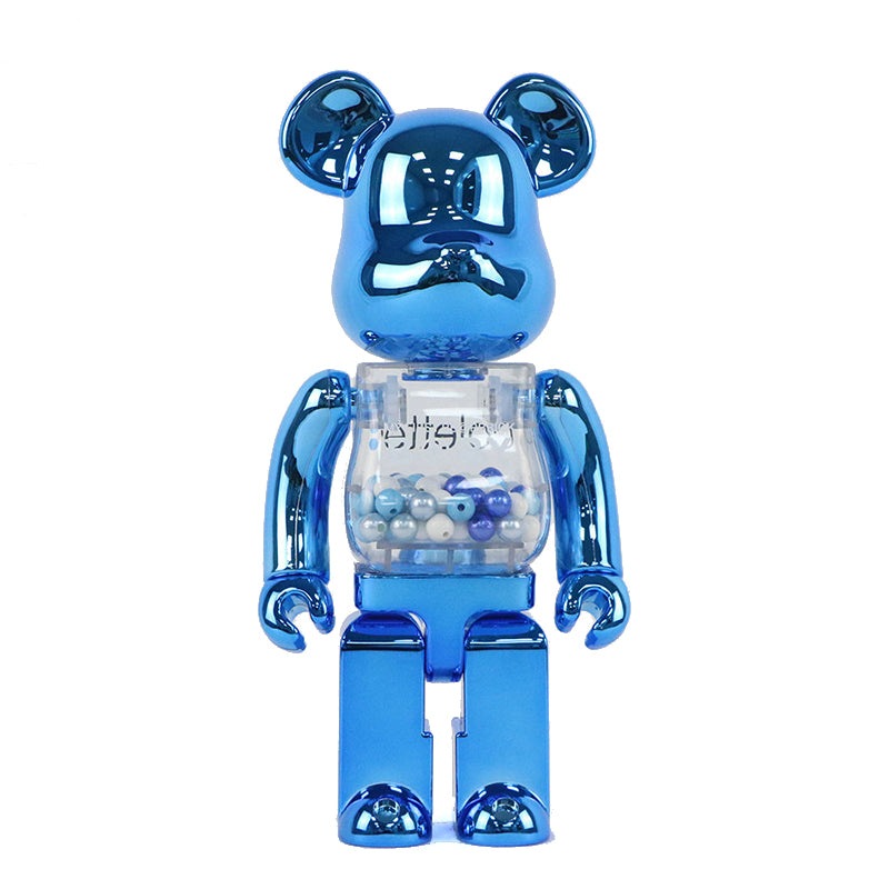 Electrify Decor - Electroplated ABS Violence Bear Bearbricks Sculpture