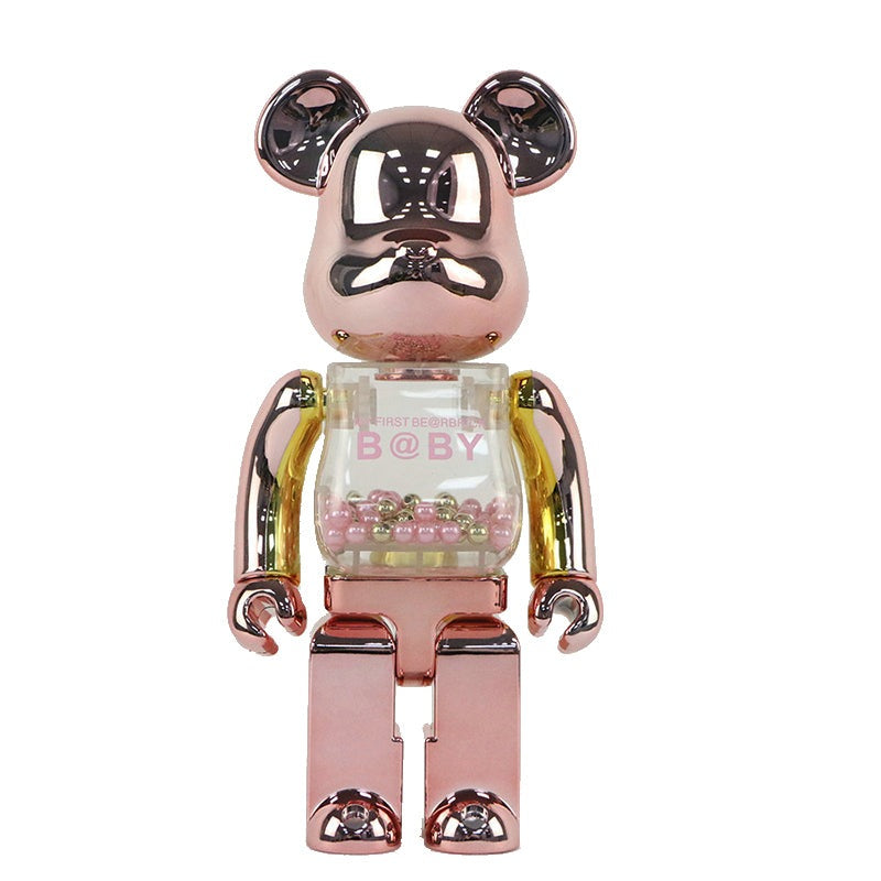 Electrify Decor - Electroplated ABS Violence Bear Bearbricks Sculpture