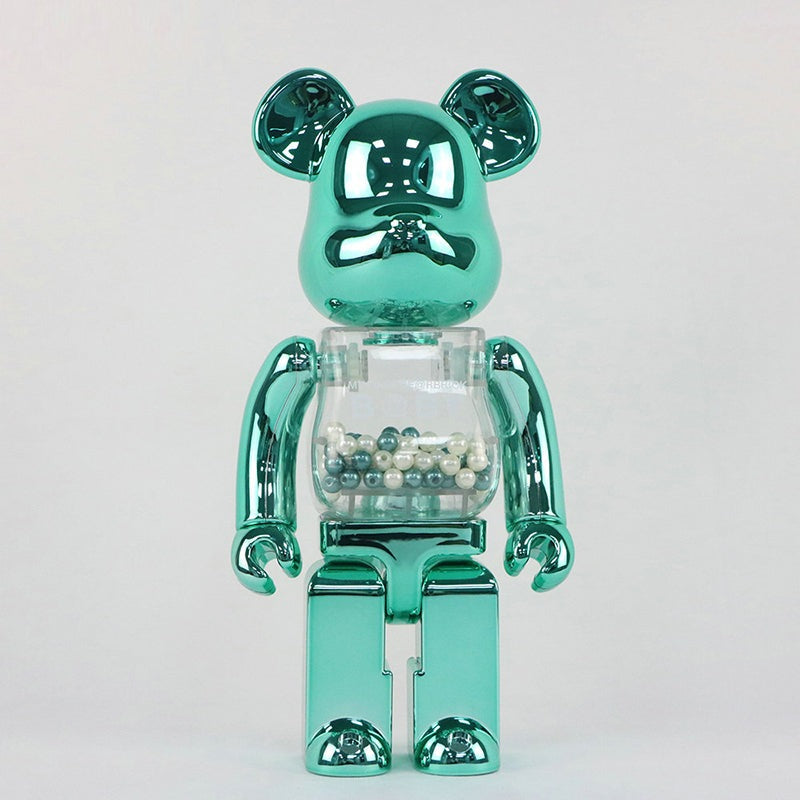 Electrify Decor - Electroplated ABS Violence Bear Bearbricks Sculpture