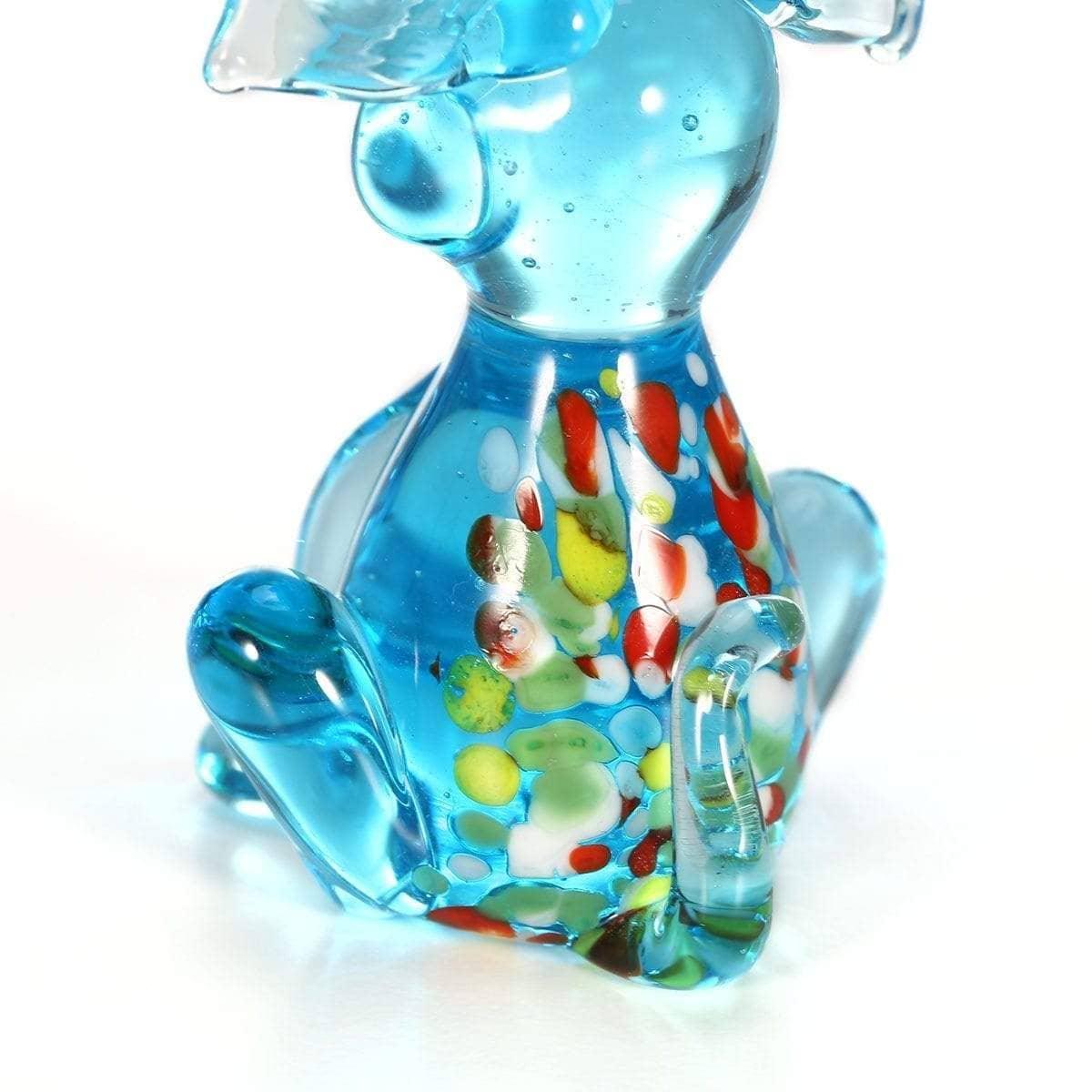 Elegant Hand-Blown Elephant: Stylish and Personalized Home Decor