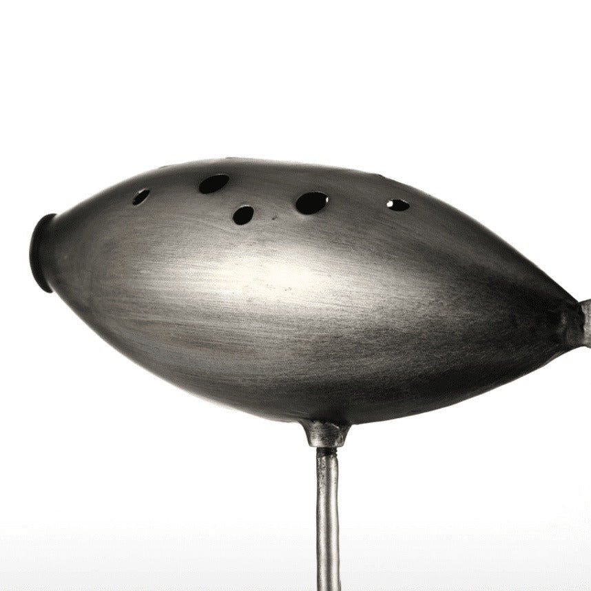 Elegant Submarine Fish Sculpture: Retro Decor for Modern Homes